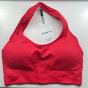 SOLD brand new nvgtn candy apple halter bra